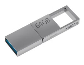 小米/MI 64G U盘/存储卡 双接口U盘 手机电脑兼容USB3.2高速读写Type-C接口 金属外壳 便携存储 小米双接口U盘 64G